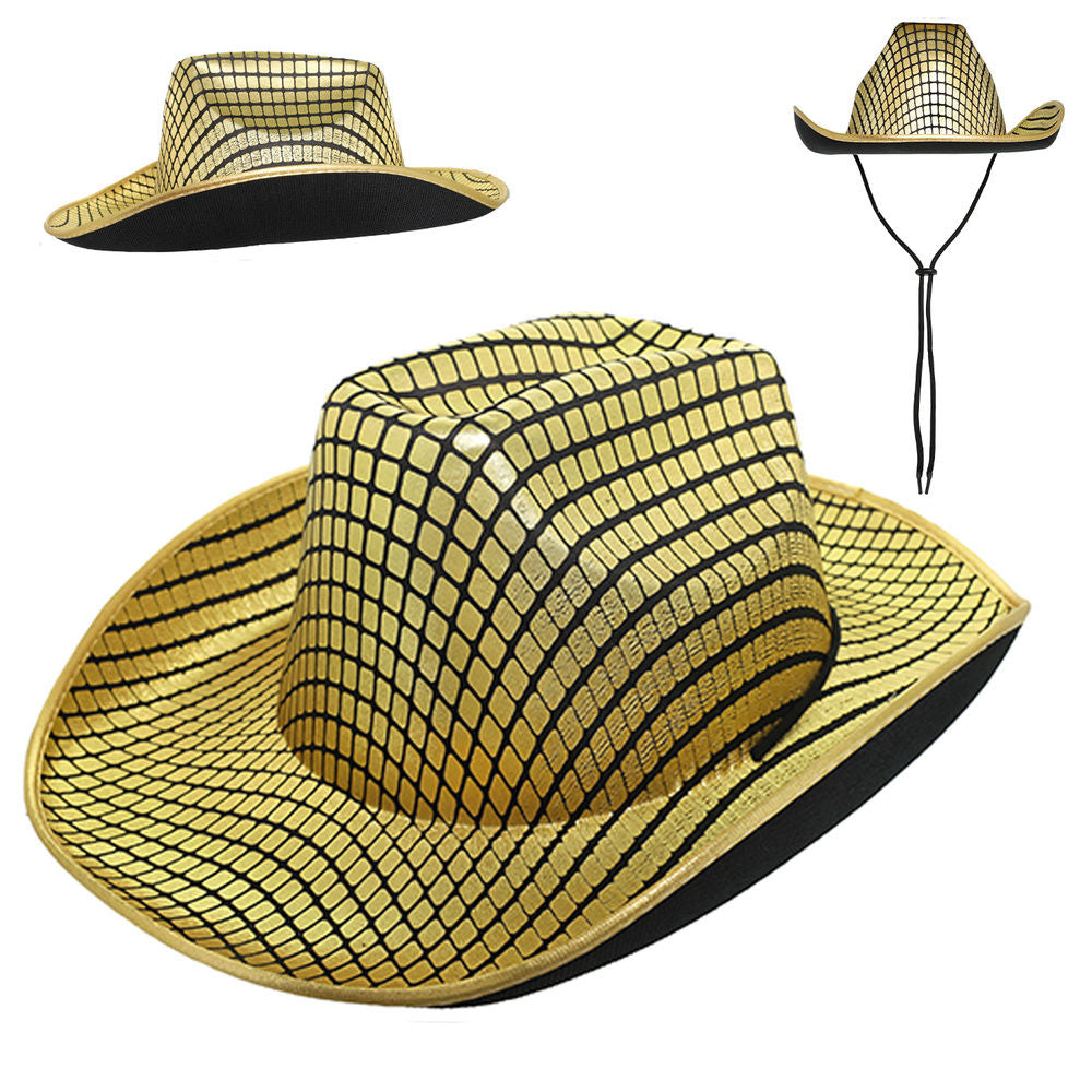 Cowboy Hat Gold This Ain't Texas Fashion Hat - Premium Wholesale Fashion Accessories from Pinktown - Just $14! Shop now at chiquestyles