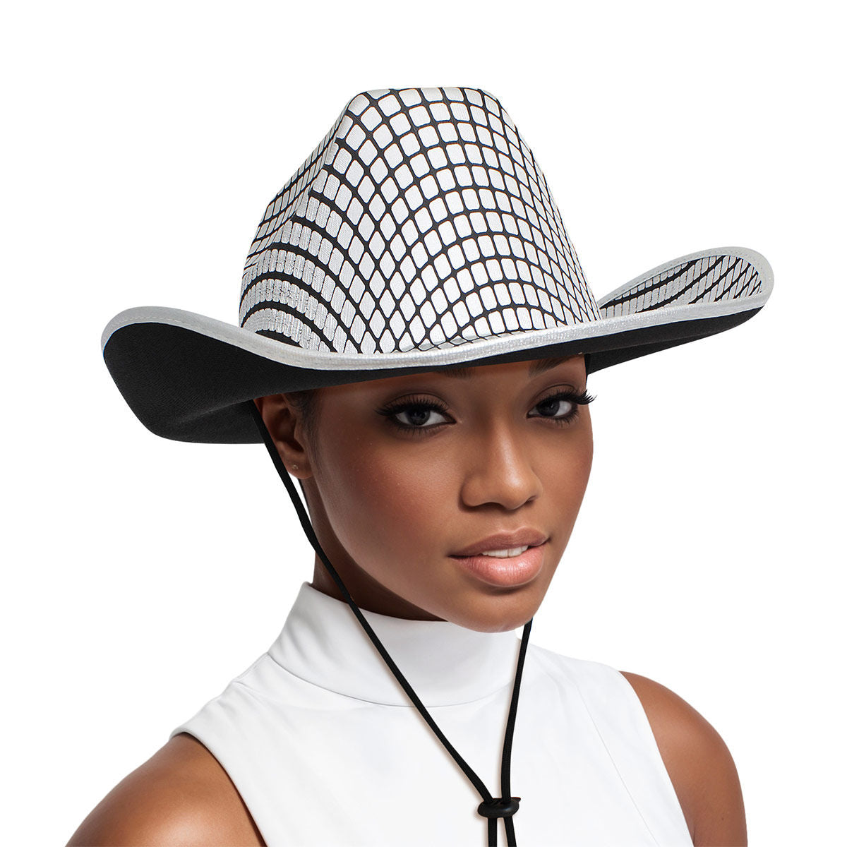 Cowboy Hat Silver This Ain't Texas Fashion Hat - Premium Wholesale Fashion Accessories from Pinktown - Just $14! Shop now at chiquestyles