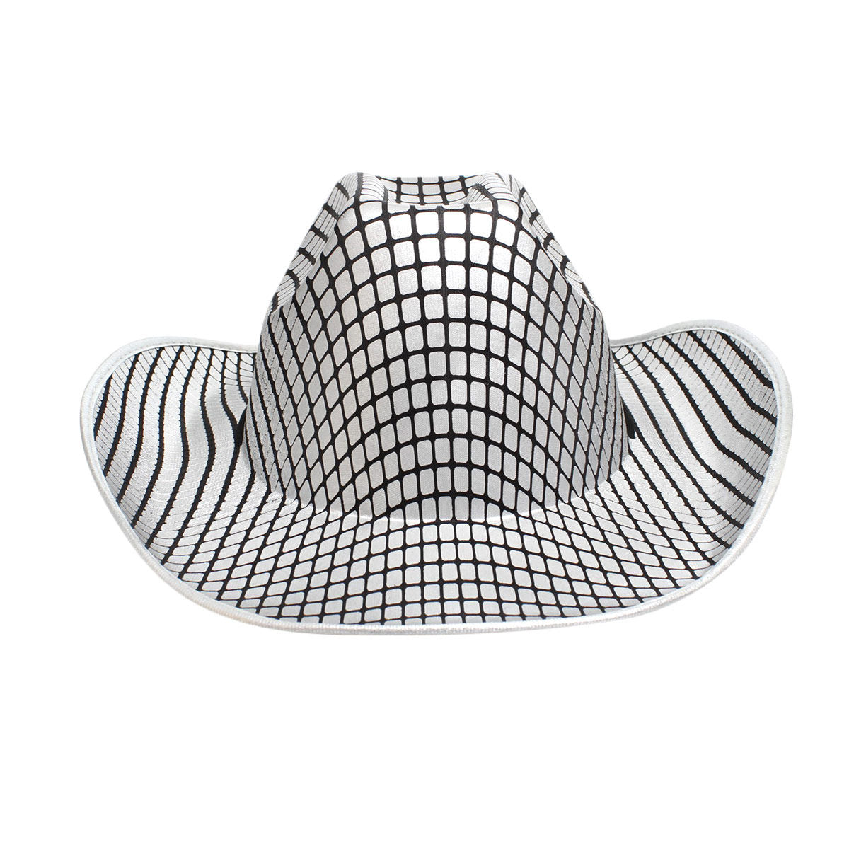 Cowboy Hat Silver This Ain't Texas Fashion Hat - Premium Wholesale Fashion Accessories from Pinktown - Just $14! Shop now at chiquestyles