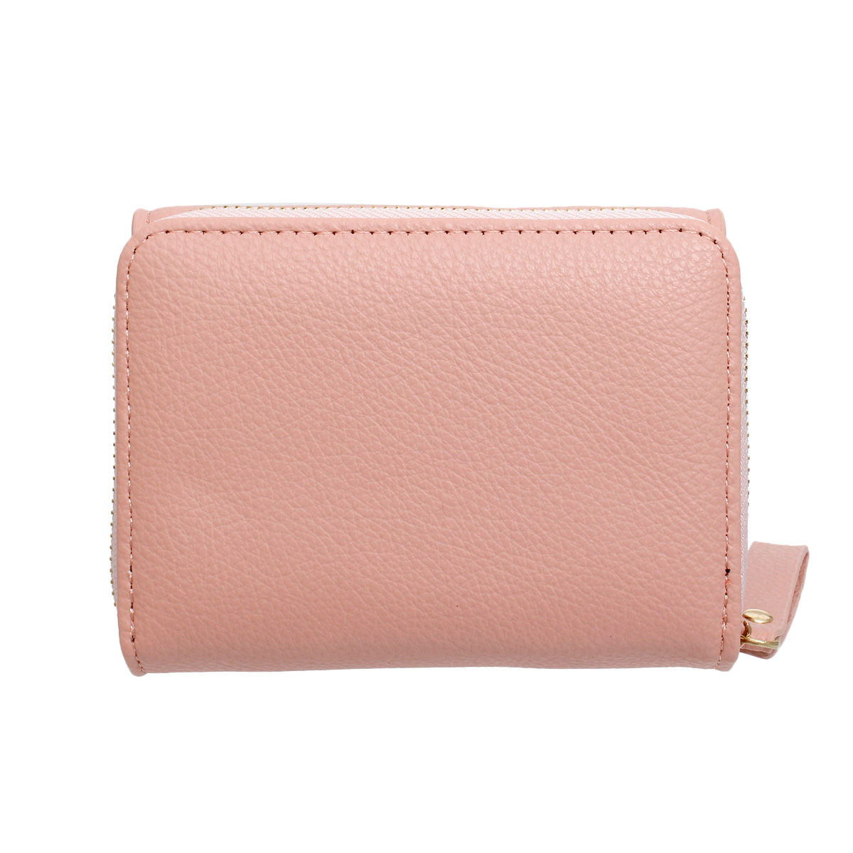 Accordian Wallet Pink Snap Cardholder for Women - Premium Wholesale Fashion Accessories from Pinktown - Just $12! Shop now at chiquestyles