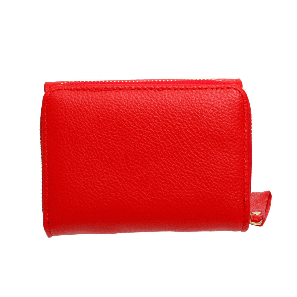 Accordian Wallet Red Snap Cardholder for Women - Premium Wholesale Fashion Accessories from Pinktown - Just $12! Shop now at chiquestyles