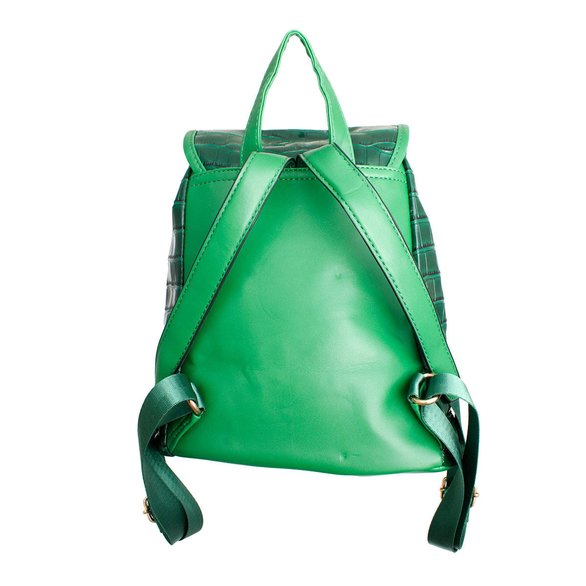 Backpack Green Croc Flap Bag Set for Women - Premium Wholesale Fashion Accessories from Pinktown - Just $33! Shop now at chiquestyles