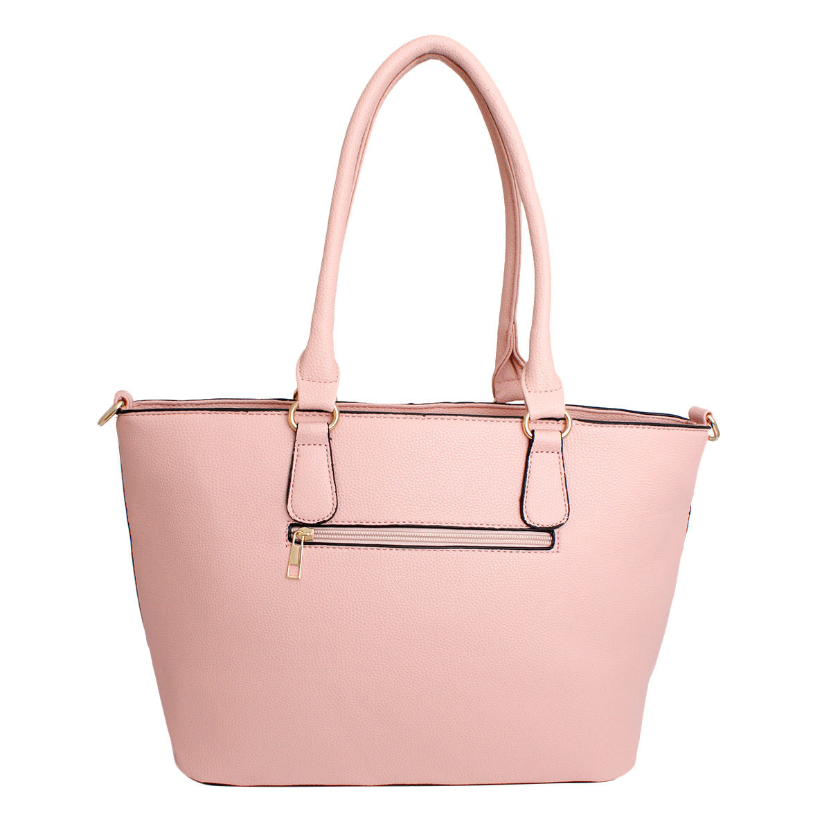 Tote Pink and White Stripe Handbag for Women - Premium Wholesale Fashion Accessories from Pinktown - Just $36! Shop now at chiquestyles