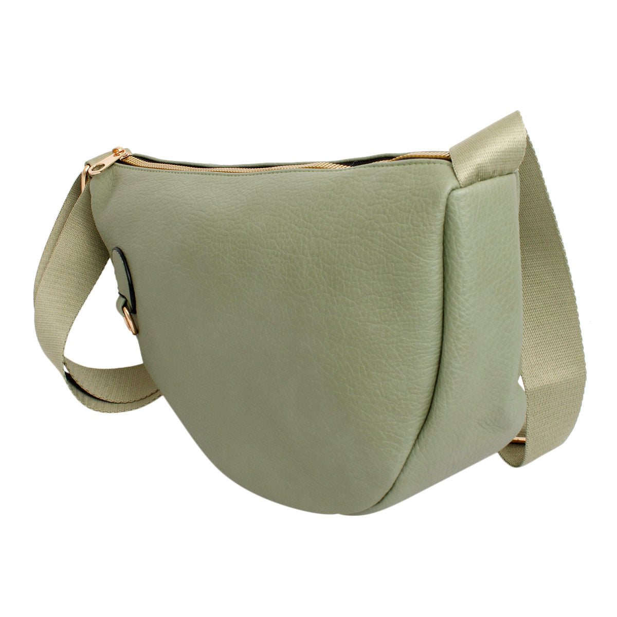 Crossbody Light Green Round Pouch Bag Set Women - Premium Wholesale Fashion Accessories from Pinktown - Just $32! Shop now at chiquestyles