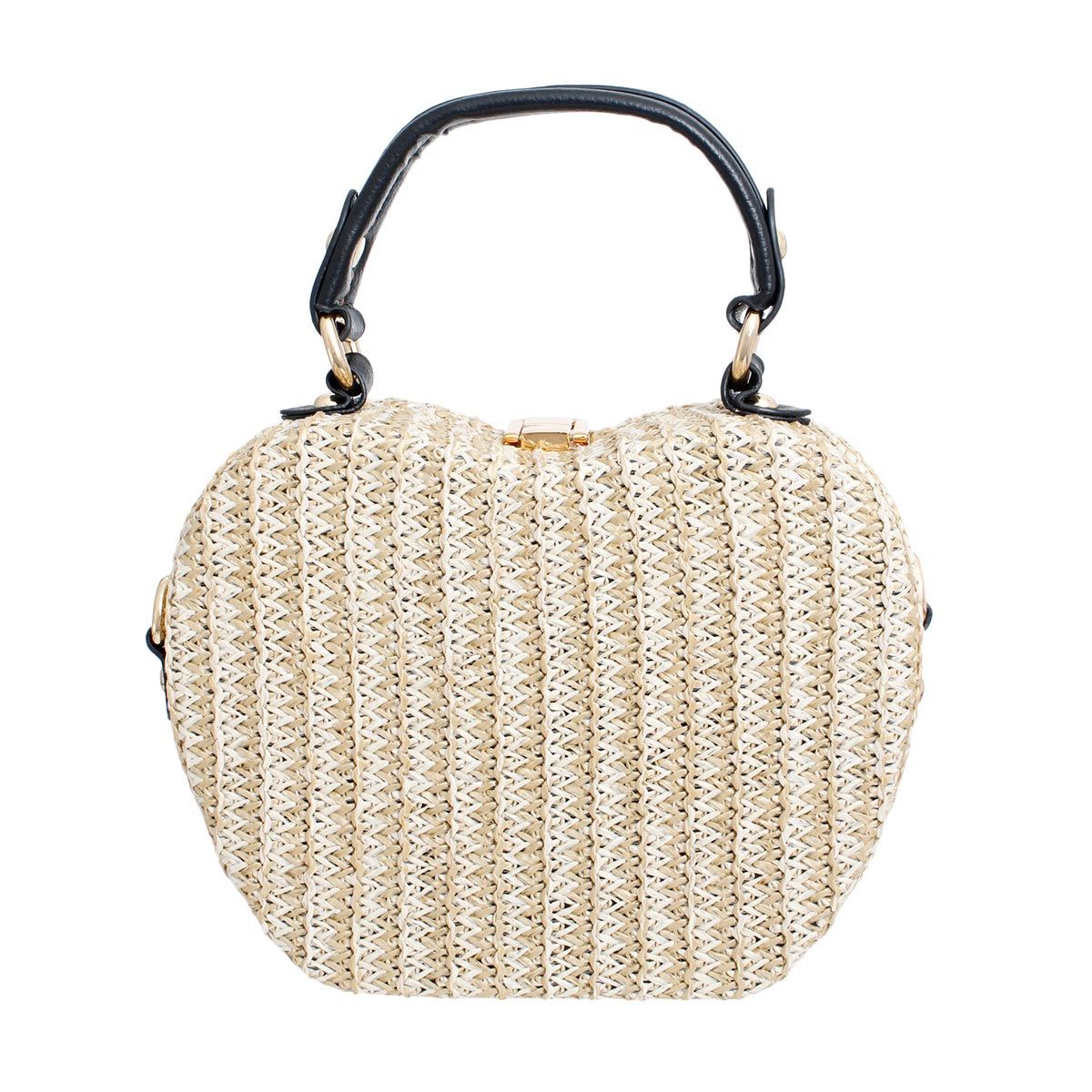 Hard Case Handbag Elephant Straw Bag for Women - Premium Wholesale Fashion Accessories from Pinktown - Just $42! Shop now at chiquestyles