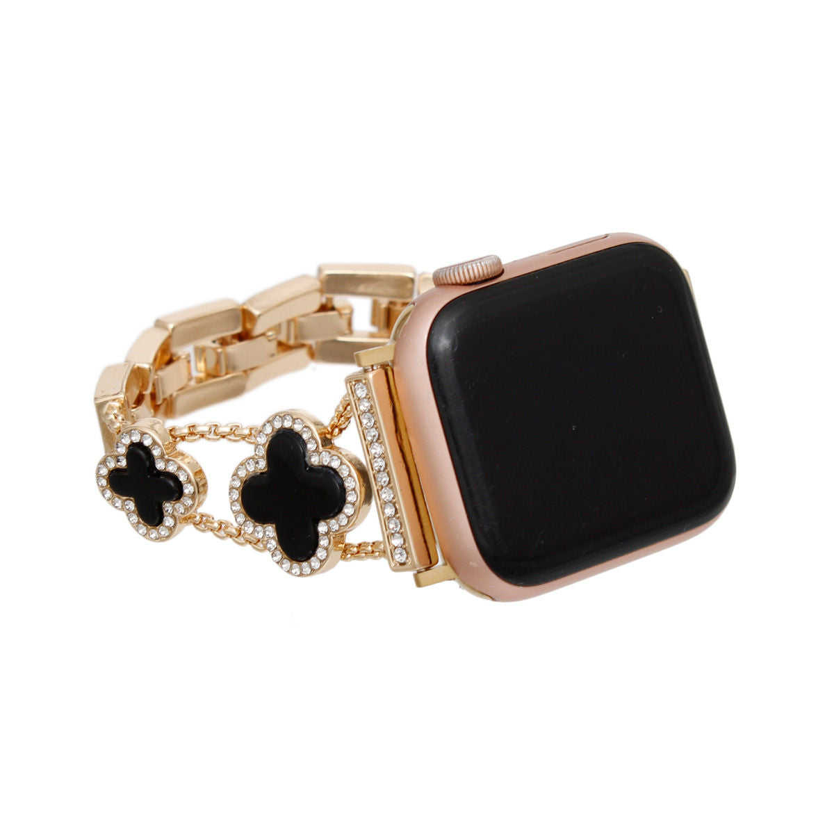 Watch Band Gold Parisian Luxe Clover for Women - Premium Wholesale Jewelry from Pinktown - Just $23! Shop now at chiquestyles