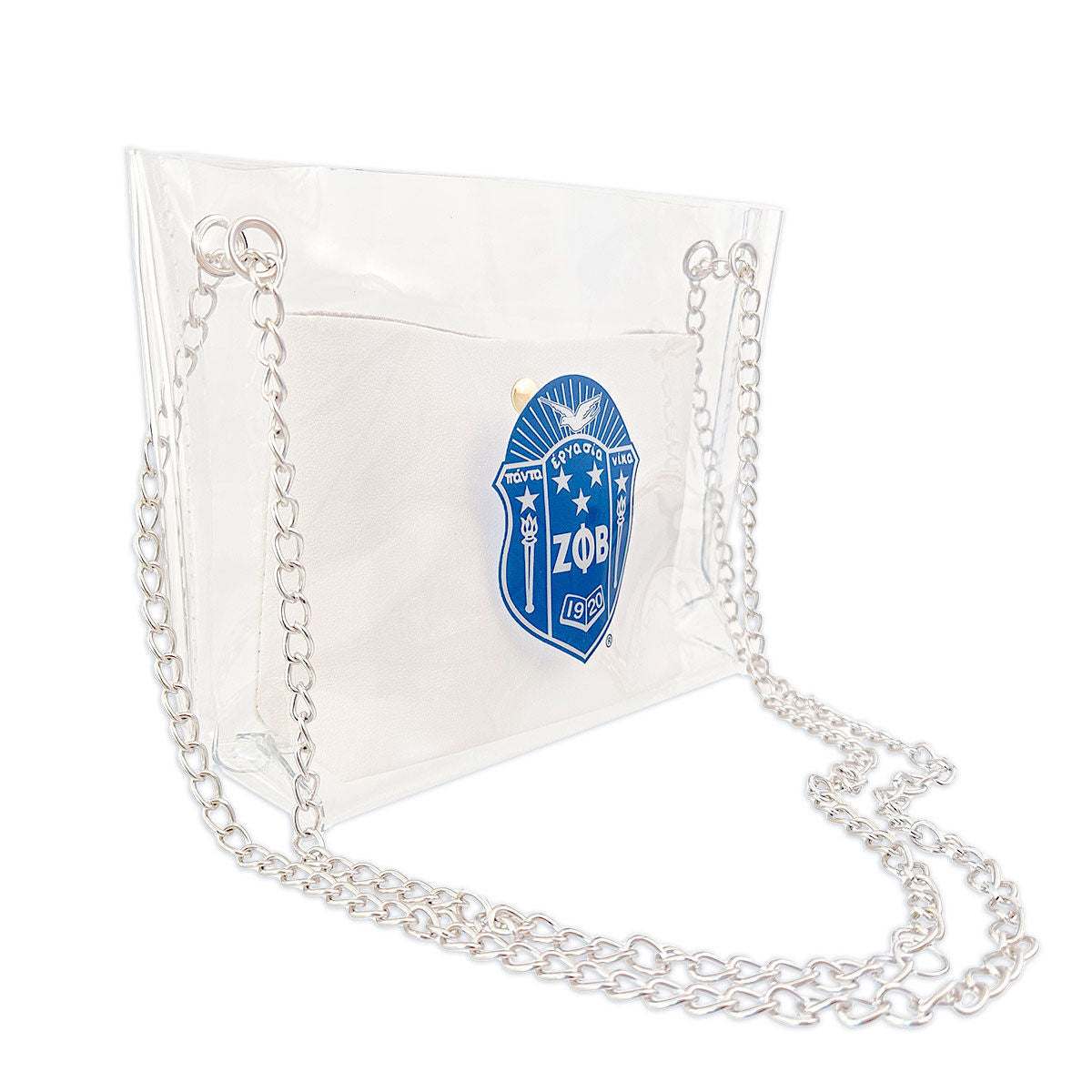 Shoulder Bag Blue Zeta Sorority Purse for Women - Premium Wholesale Fashion Accessories from Pinktown - Just $23! Shop now at chiquestyles