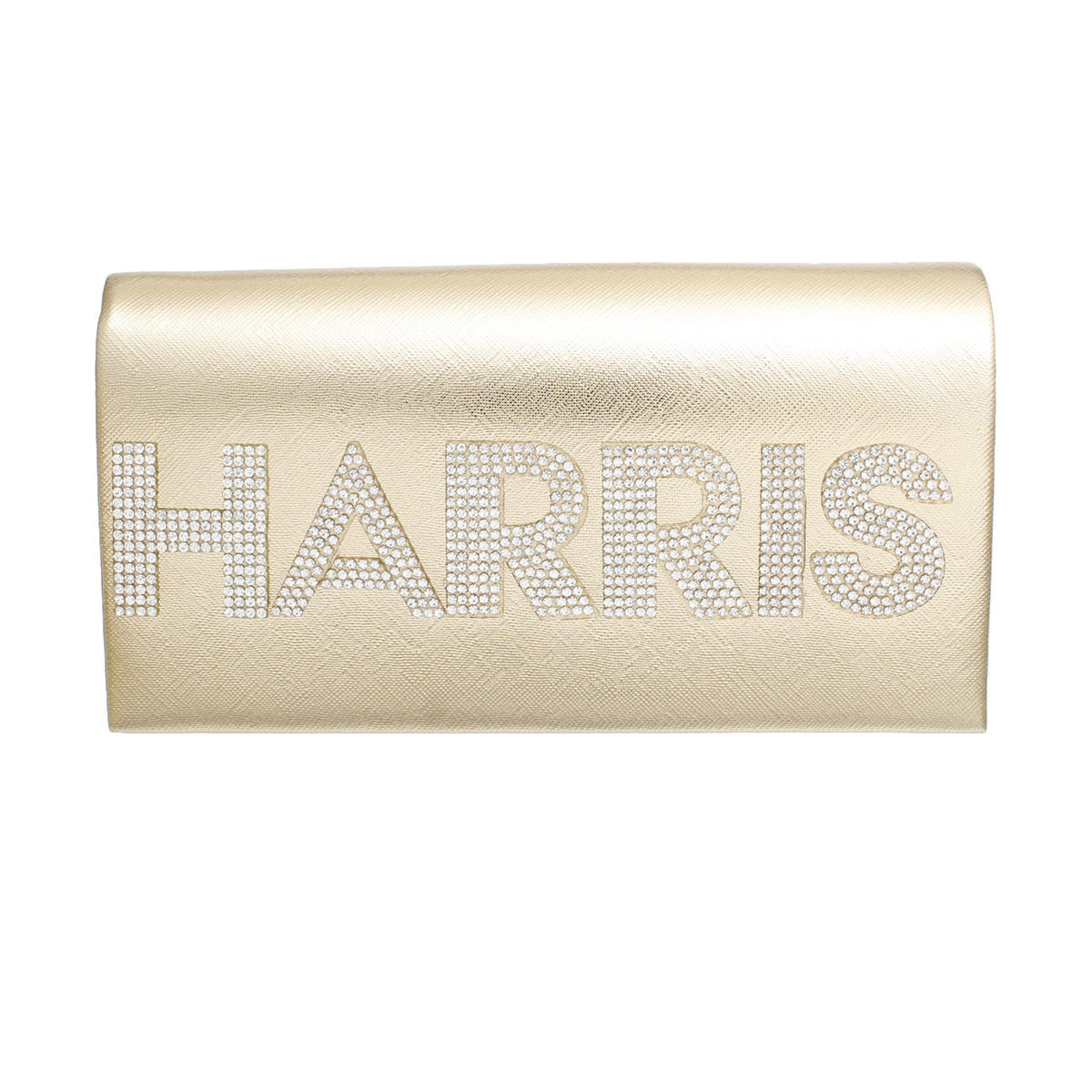 Clutch Harris Campaign Gold Bag for Women