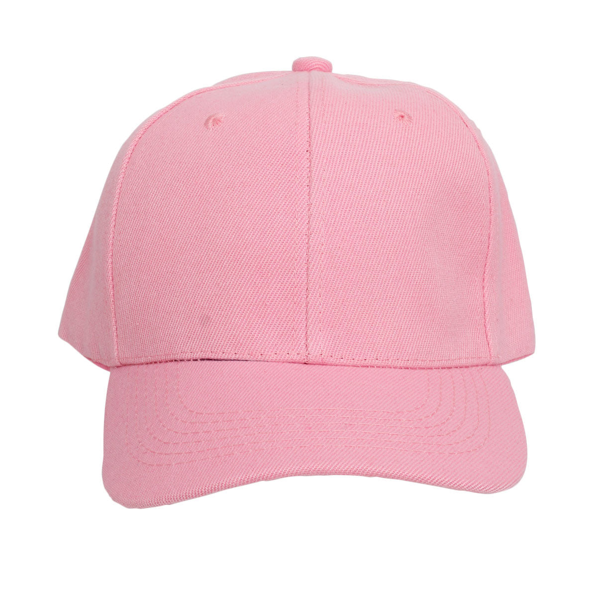 Hat Pink Canvas Baseball Cap for Women - Premium Wholesale Fashion Accessories from Pinktown - Just $6! Shop now at chiquestyles