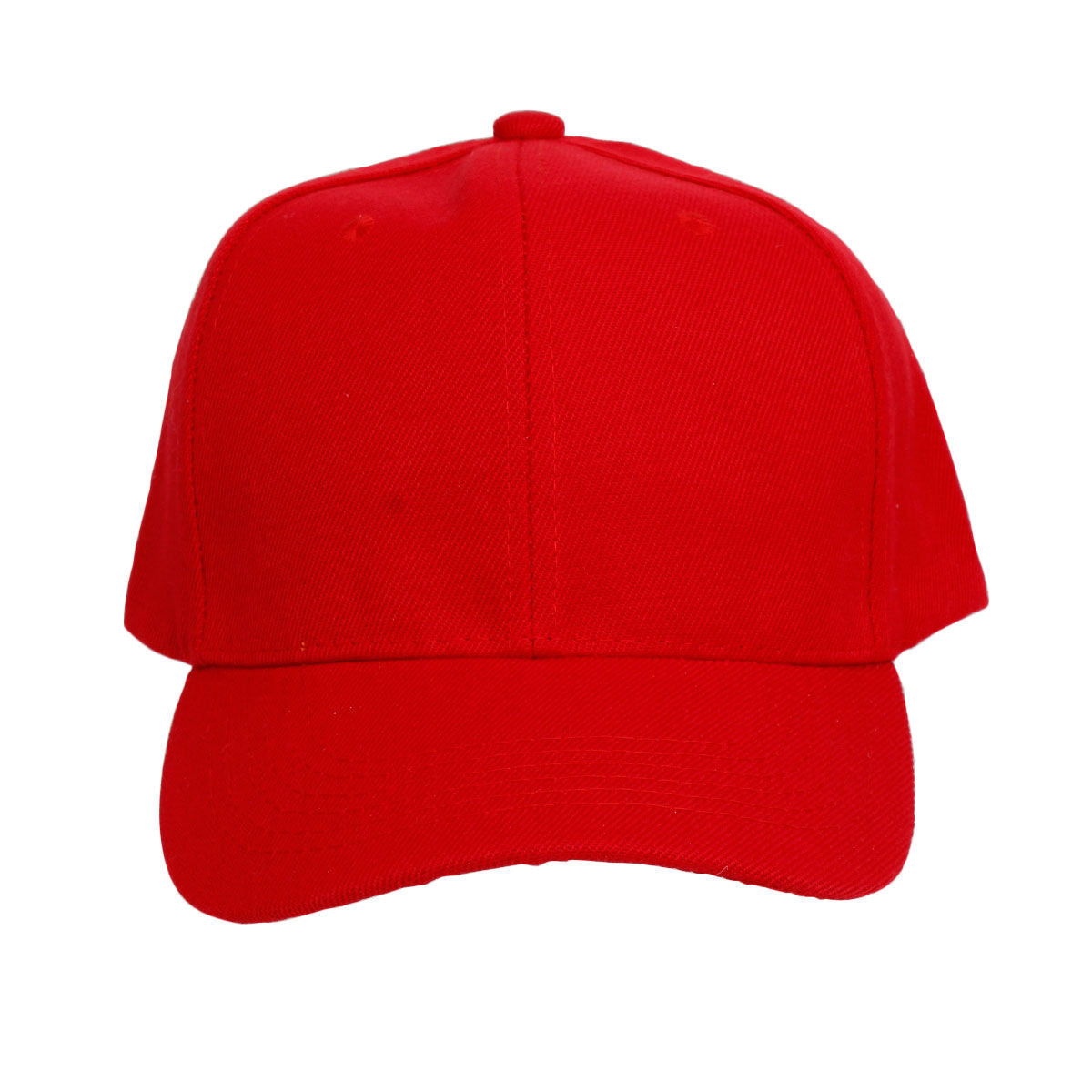 Hat Red Canvas Baseball Cap for Women - Premium Wholesale Fashion Accessories from Pinktown - Just $6! Shop now at chiquestyles