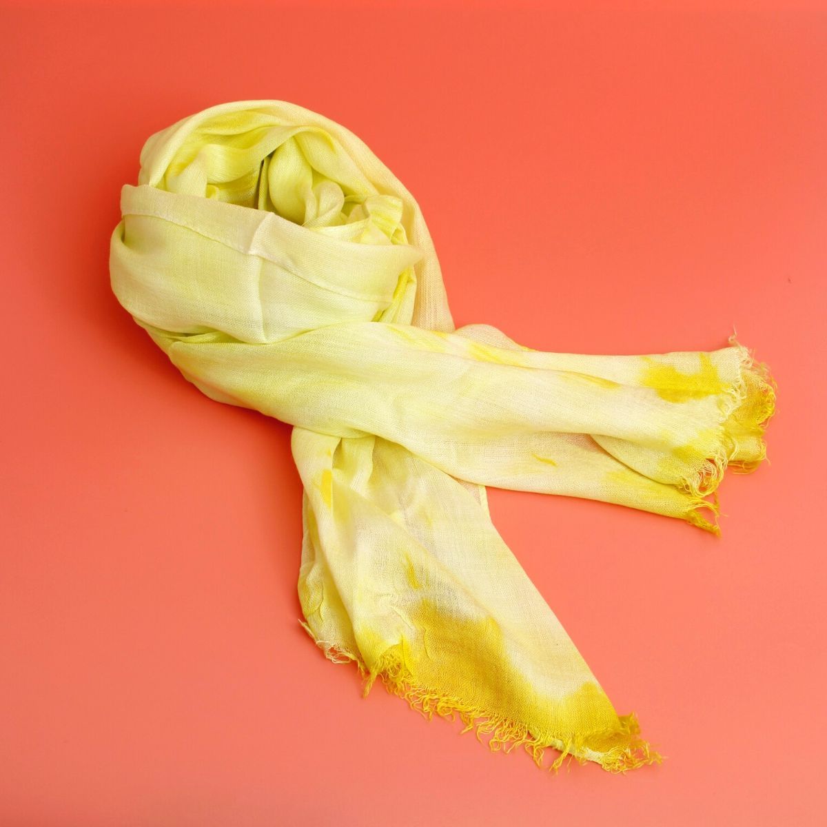 Lightweight Yellow Long Scarf|72 x 9.5 inches - Premium Wholesale Fashion Accessories from Pinktown - Just $9! Shop now at chiquestyles