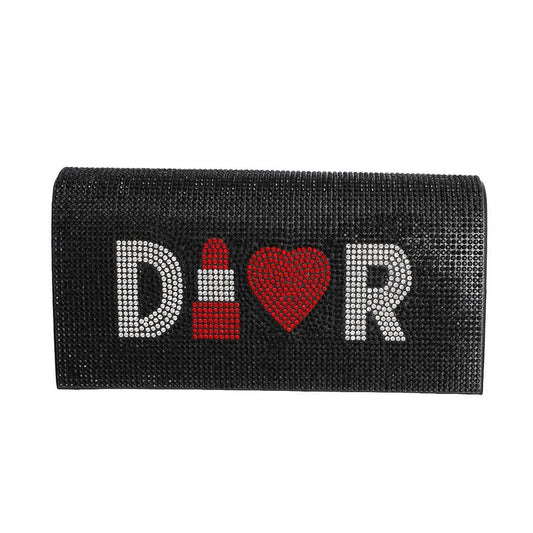 Designer Lipstick Heart Flap Clutch|8 x 4 x 2 inches - Premium Wholesale Fashion Accessories from Pinktown - Just $28! Shop now at chiquestyles