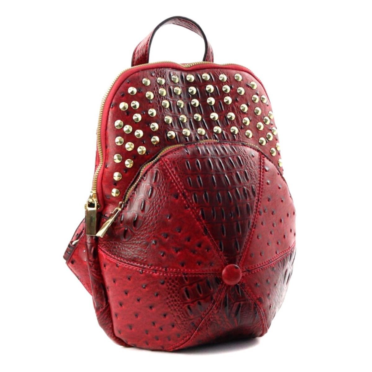 Red Baseball Hat Shaped Backpack|12 x 9 x 4.5 inches - Premium Wholesale Fashion Accessories from Pinktown - Just $60! Shop now at chiquestyles