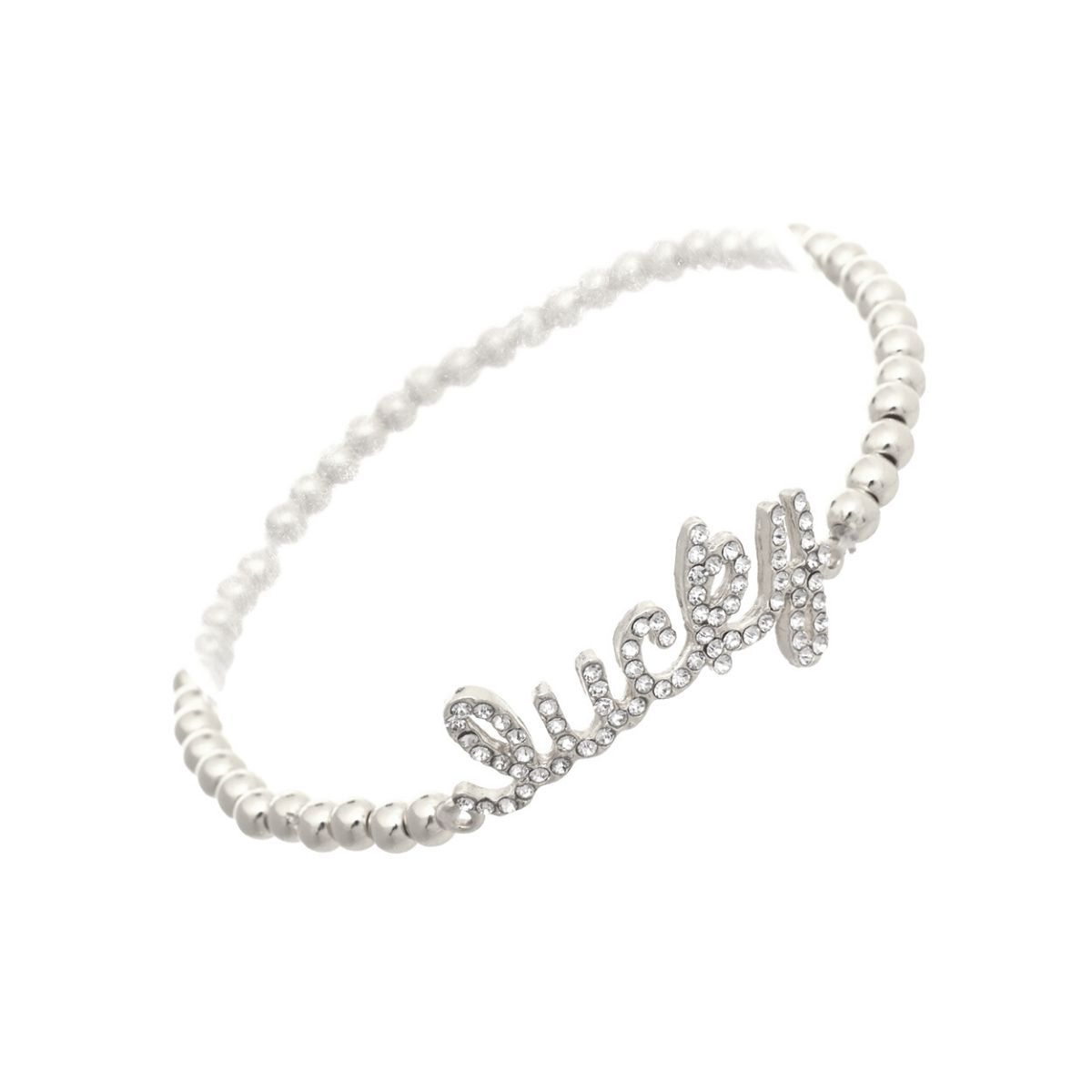 Silver Ball Bead Lucky Bracelet|Stretch to Fit - Premium Wholesale Jewelry from Pinktown - Just $3! Shop now at chiquestyles