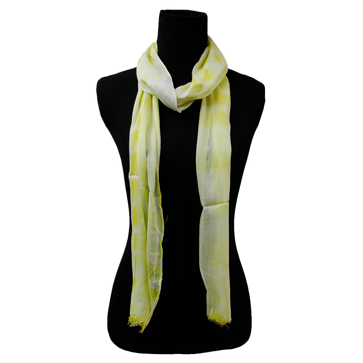 Lightweight Yellow Long Scarf|72 x 9.5 inches - Premium Wholesale Fashion Accessories from Pinktown - Just $9! Shop now at chiquestyles