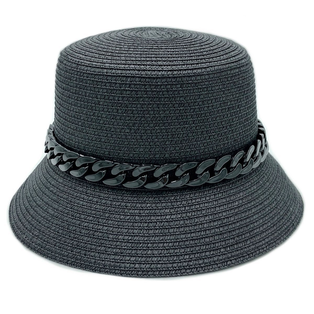 Black Chain Black Bucket Hat|One Size - Premium Wholesale Fashion Accessories from Pinktown - Just $31! Shop now at chiquestyles