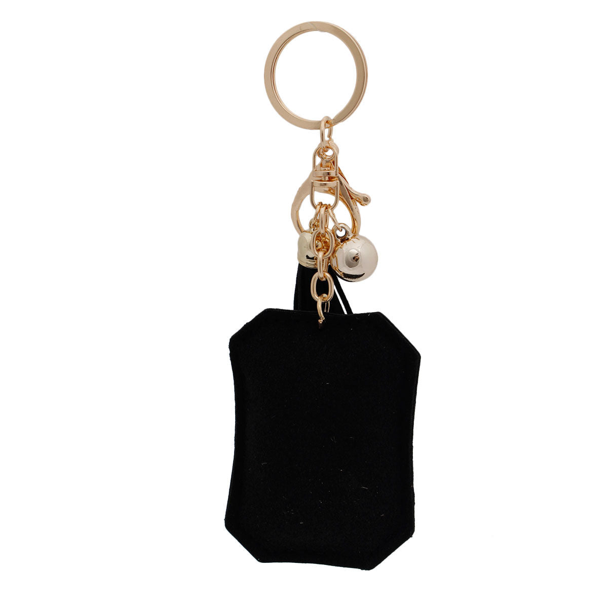 C Black Keychain Bag Charm|6.5 x 2.25 inches - Premium Wholesale Fashion Accessories from Pinktown - Just $8! Shop now at chiquestyles