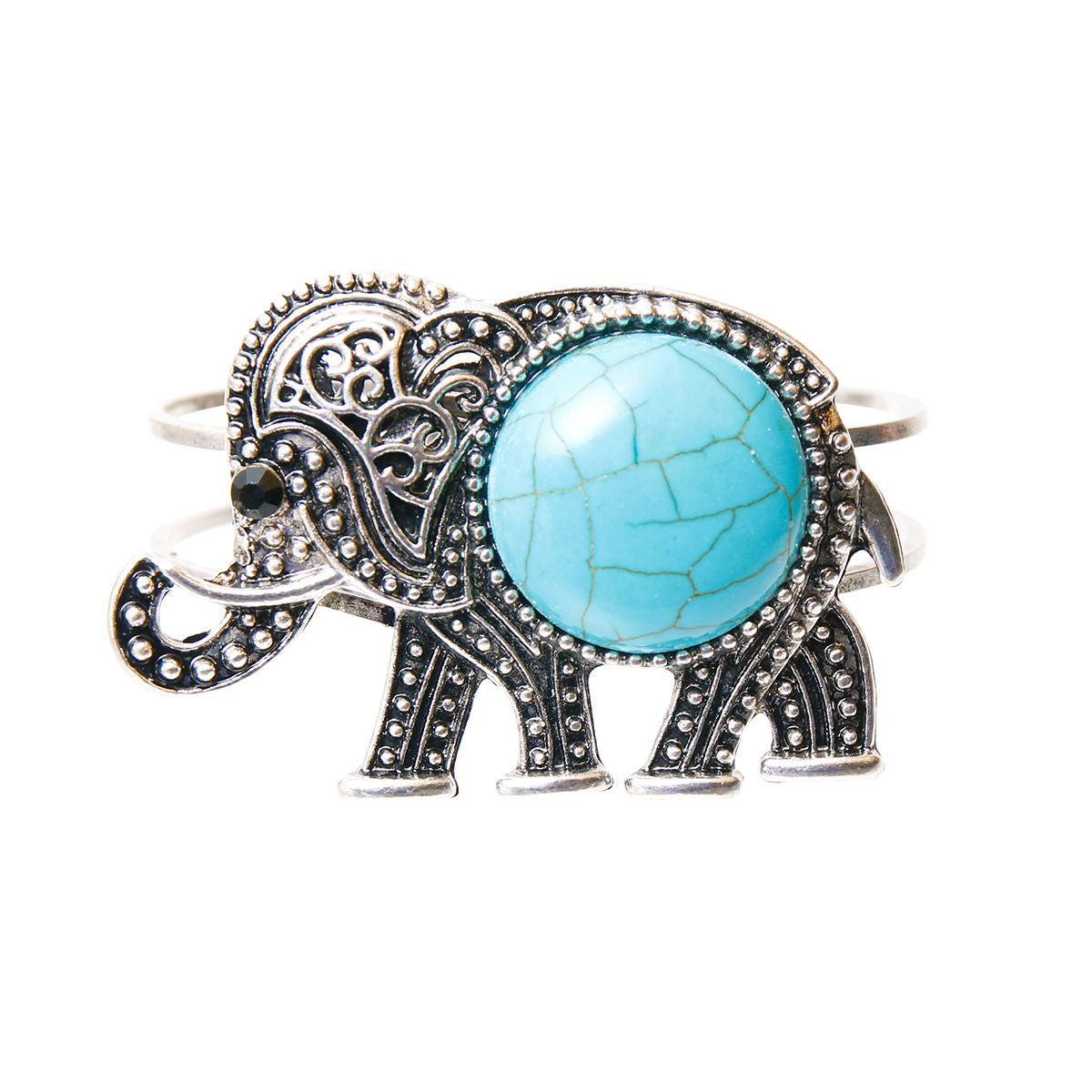 Elephant Hinge Bracelet|8 inches - Premium Wholesale Jewelry from Pinktown - Just $9! Shop now at chiquestyles