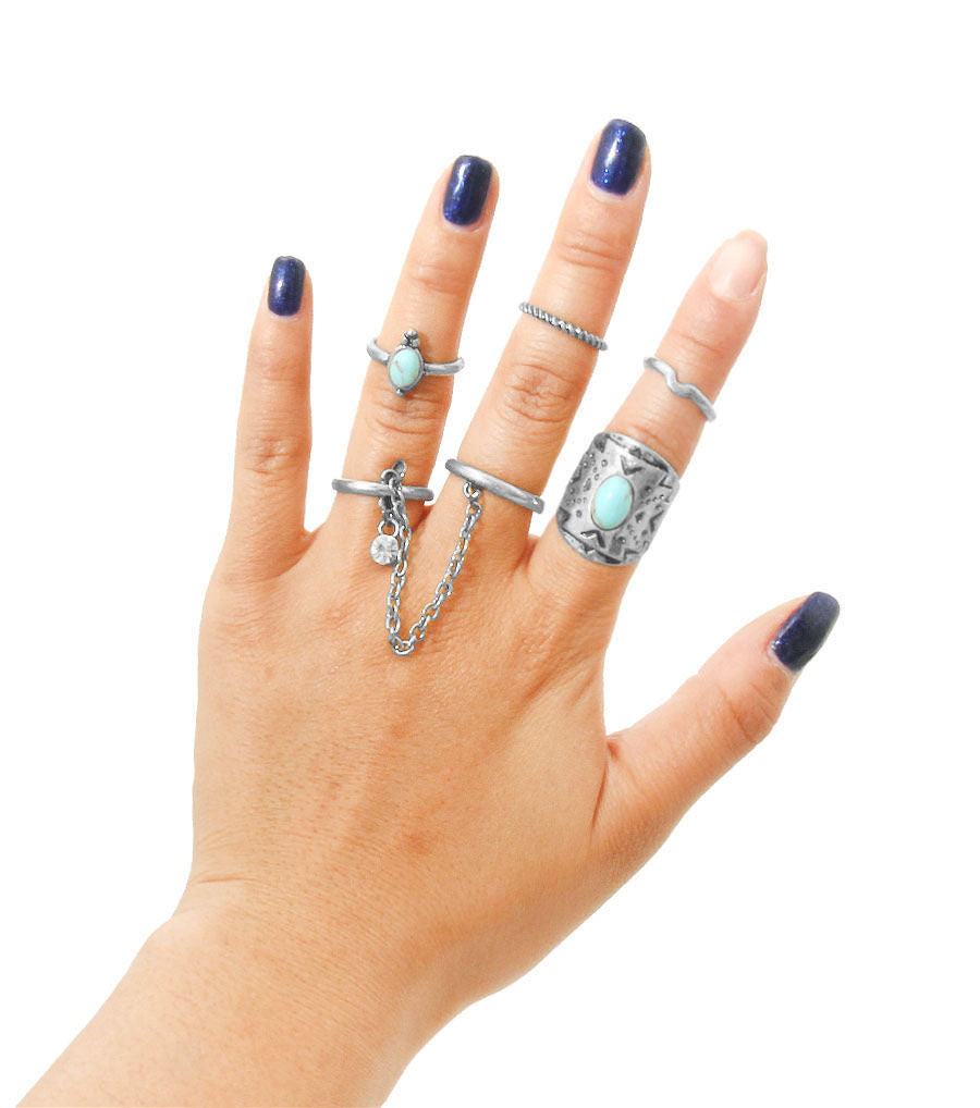 Antique Ring Set|One Size - Premium Wholesale Jewelry from Pinktown - Just $9! Shop now at chiquestyles