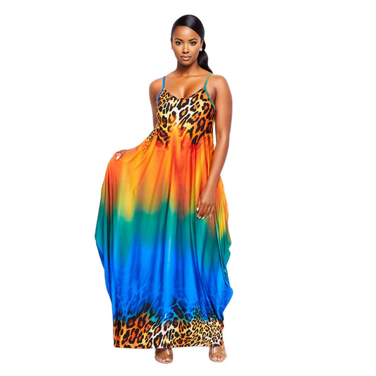 3XL Rainbow Cami Dress|3XL - Premium Wholesale Boutique Clothing from Pinktown - Just $44! Shop now at chiquestyles