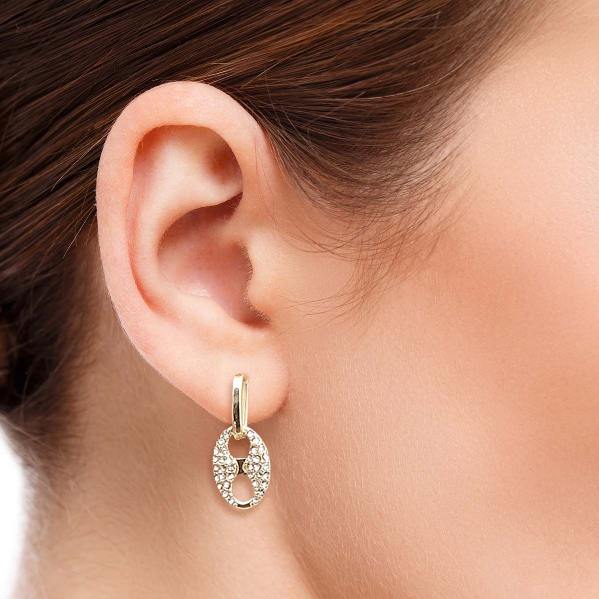 Gold Mariner Earrings|.8 inches - Premium Wholesale Jewelry from Pinktown - Just $7! Shop now at chiquestyles