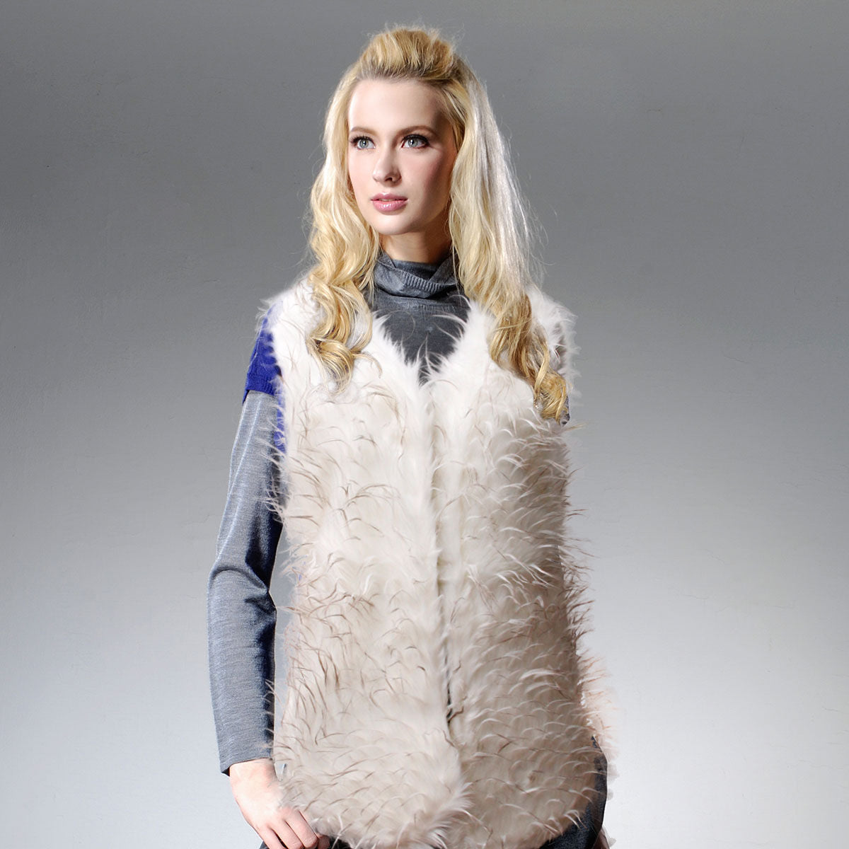 Faux Fur Fashion Vest|Large - Premium Wholesale Boutique Clothing from Pinktown - Just $53! Shop now at chiquestyles