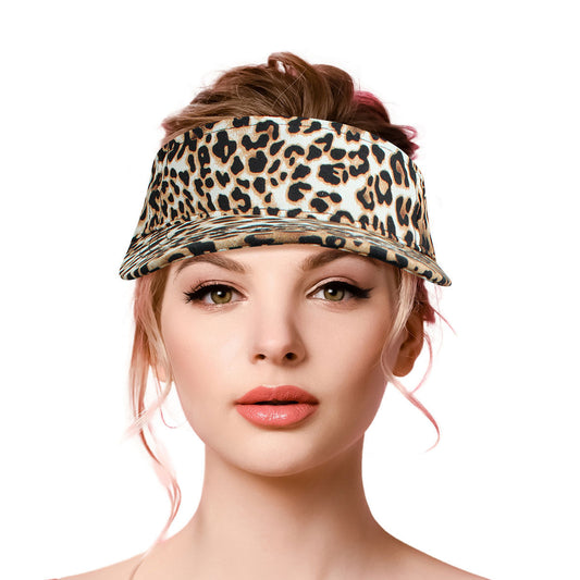 Leopard Visor Hat|One size - Premium Wholesale Fashion Accessories from Pinktown - Just $10! Shop now at chiquestyles