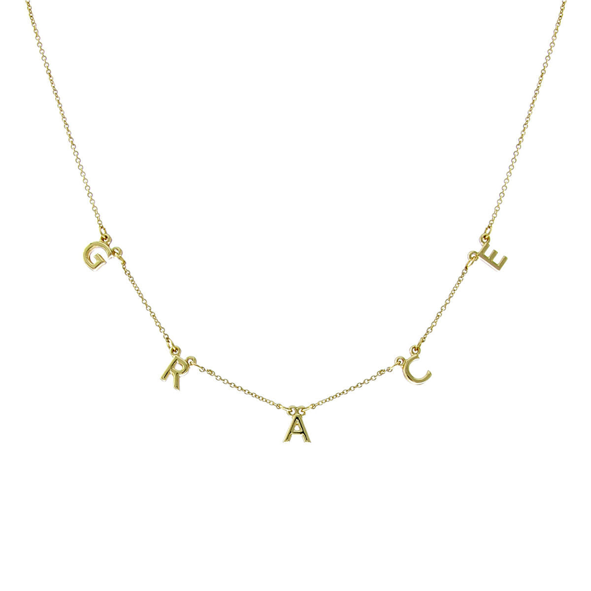 Grace Gold Station Necklace|16 inches - Premium Wholesale Jewelry from Pinktown - Just $10! Shop now at chiquestyles