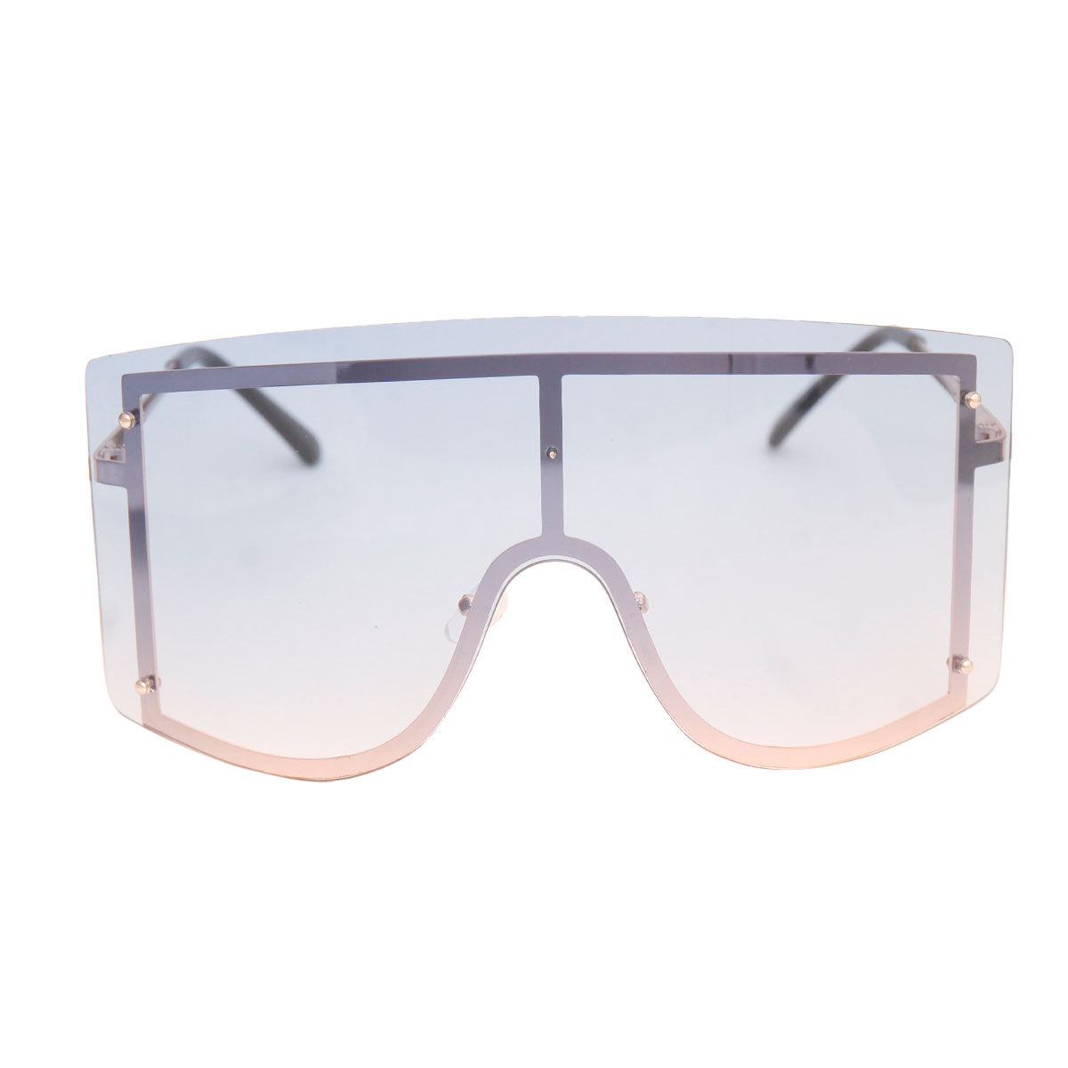 Blue Designer Shield Sunglasses|One Size - Premium Wholesale Fashion Accessories from Pinktown - Just $13! Shop now at chiquestyles