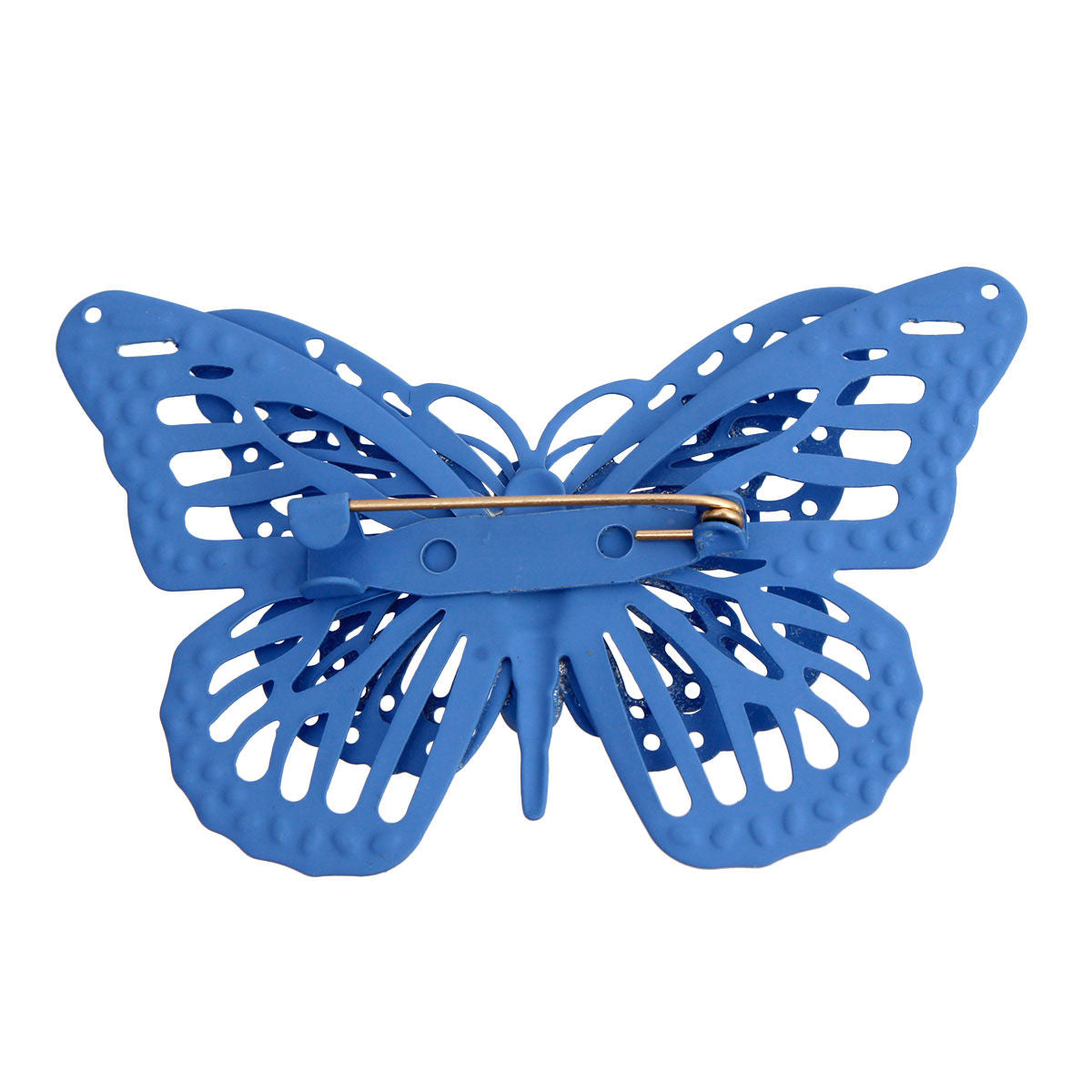 Blue 3D Butterfly Brooch|2.25 x 2 inches - Premium Wholesale Jewelry from Pinktown - Just $6! Shop now at chiquestyles