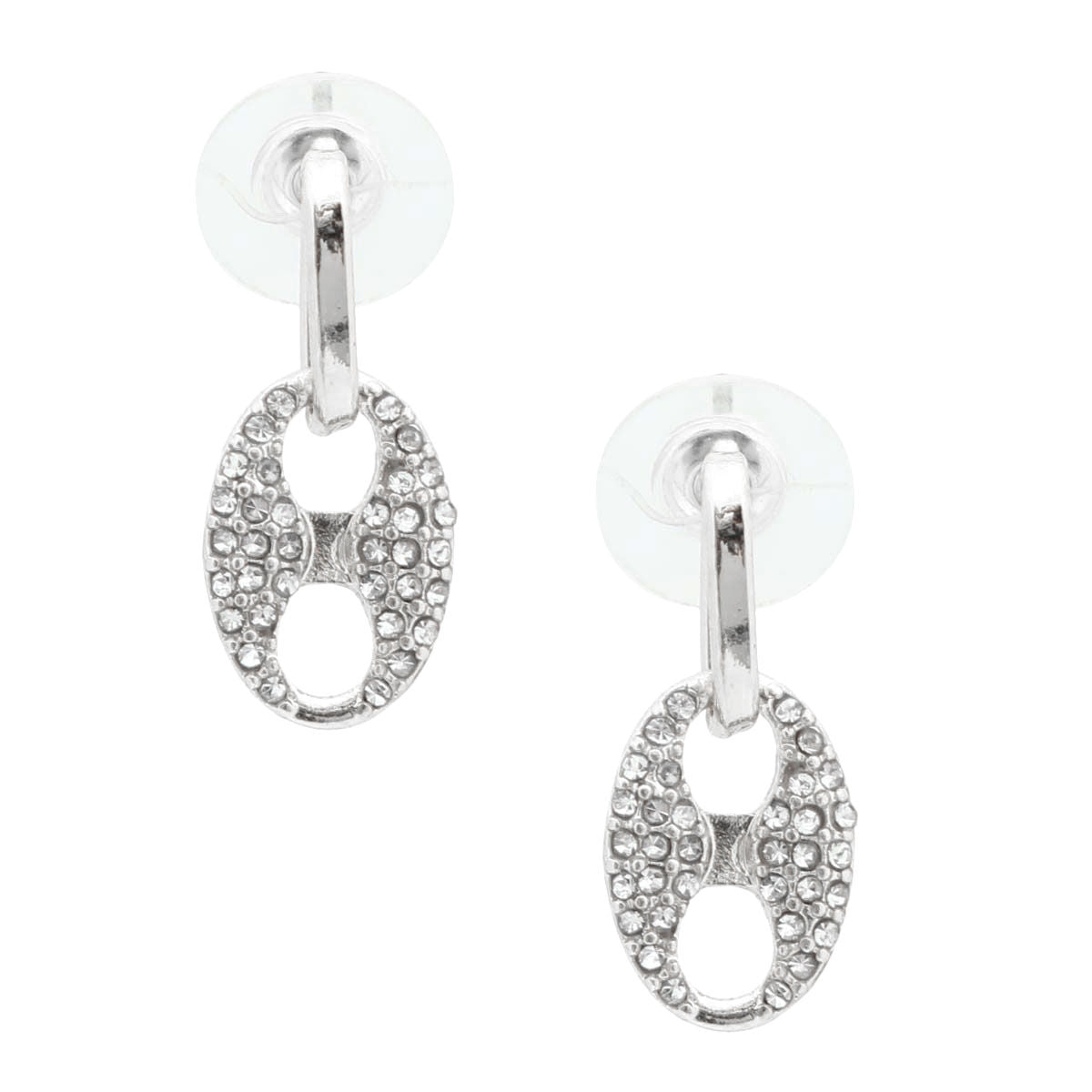 Silver Mariner Earrings|.8 inches - Premium Wholesale Jewelry from Pinktown - Just $7! Shop now at chiquestyles