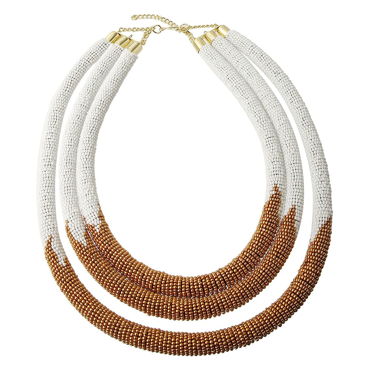 Zulu Maasai Beaded Necklace|20 inches - Premium Wholesale Jewelry from Pinktown - Just $43! Shop now at chiquestyles