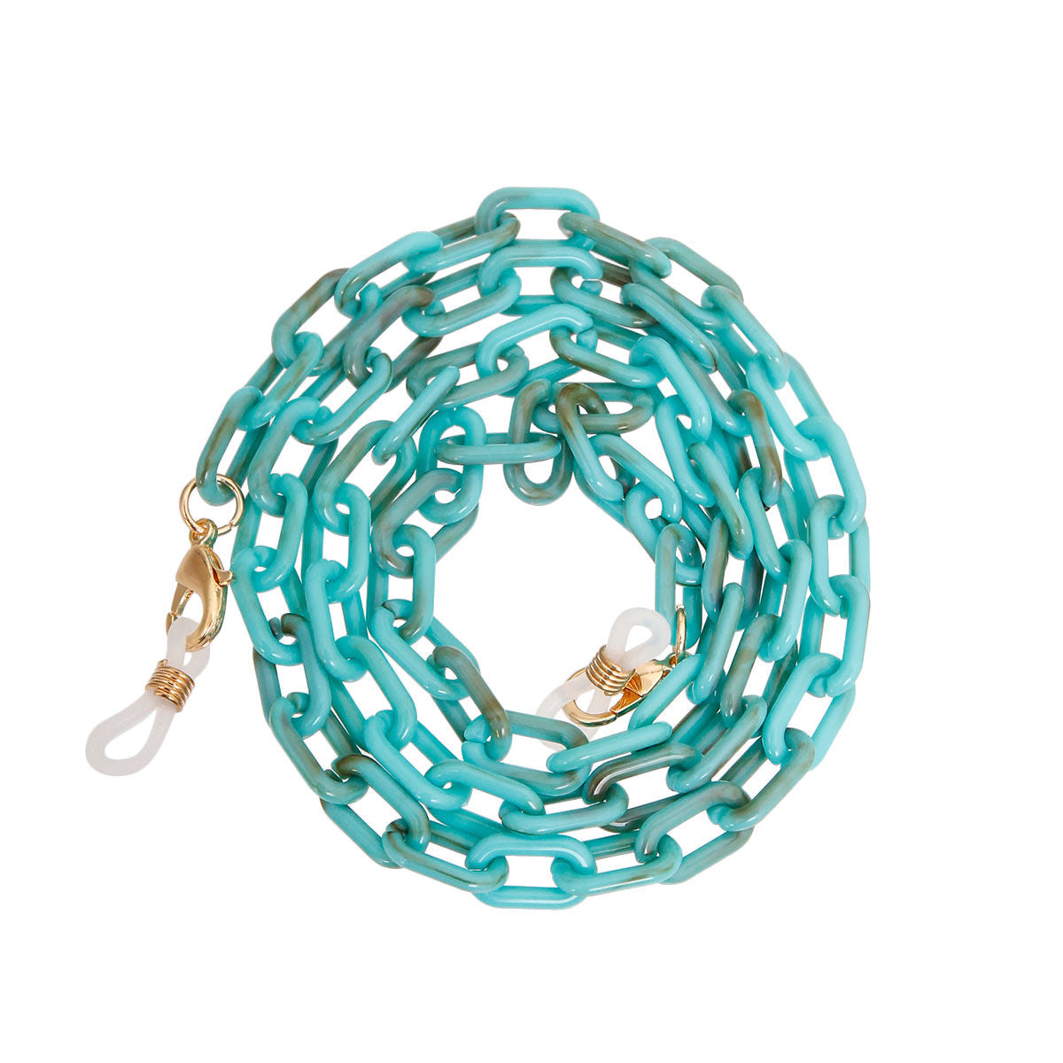 Turquoise Link Sunglasses Chain|27 inches - Premium Wholesale Fashion Accessories from Pinktown - Just $15! Shop now at chiquestyles