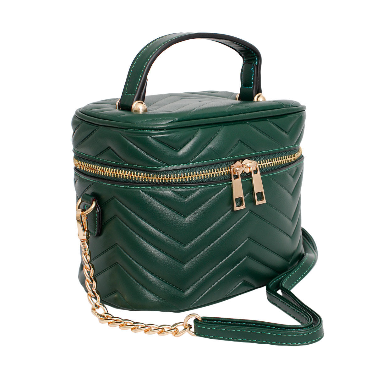 Purse Green Vanity Case Crossbody for Women - Premium Wholesale Fashion Accessories from Pinktown - Just $33! Shop now at chiquestyles