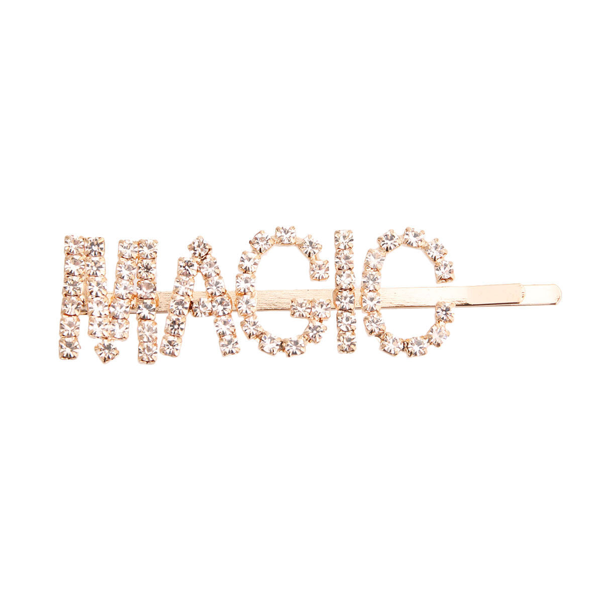 Gold MAGIC Sparkle Hair Pin|2.85 inches - Premium Wholesale Fashion Accessories from Pinktown - Just $5! Shop now at chiquestyles