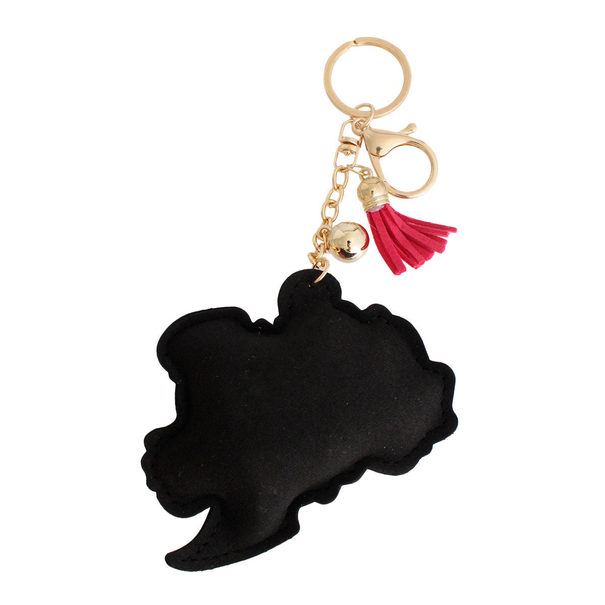 Pink Headband Woman Keychain|7.5 x 4 inches - Premium Wholesale Fashion Accessories from Pinktown - Just $11! Shop now at chiquestyles