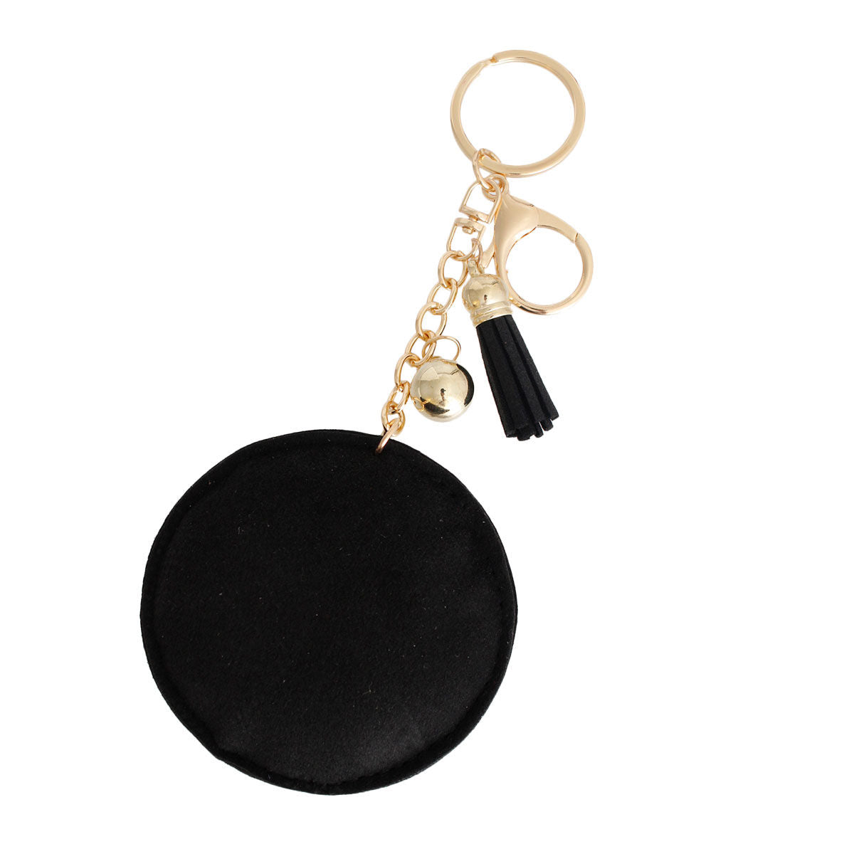 Black Melanin Round Keychain|7 x 3 inches - Premium Wholesale Fashion Accessories from Pinktown - Just $11! Shop now at chiquestyles