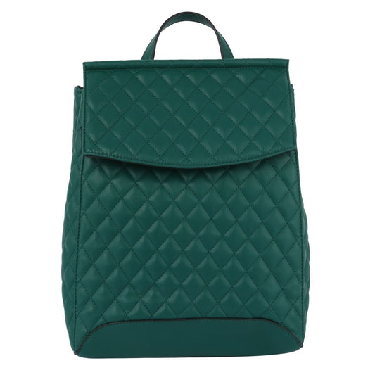 Green Quilted Convertible Backpack|15 x 13 x 5 inches - Premium Wholesale Fashion Accessories from Pinktown - Just $57! Shop now at chiquestyles