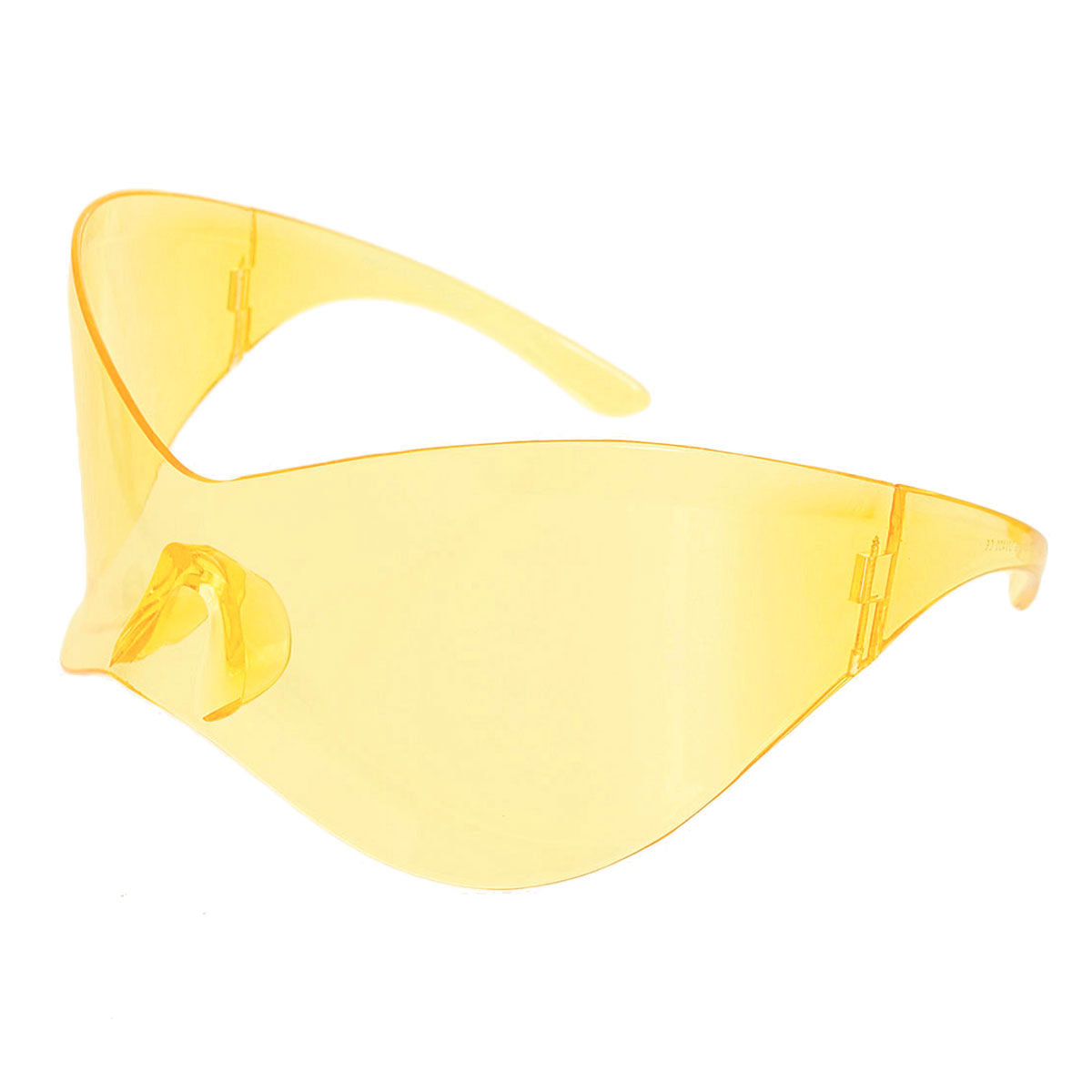 Sunglasses Mask Wrap Yellow Eyewear for Women - Premium Wholesale Fashion Accessories from Pinktown - Just $13! Shop now at chiquestyles