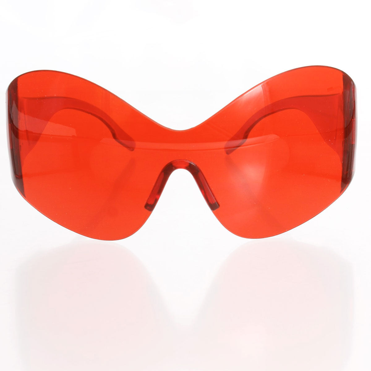 Sunglasses Butterfly Mask Red Eyewear for Women - Premium Wholesale Fashion Accessories from Pinktown - Just $10! Shop now at chiquestyles