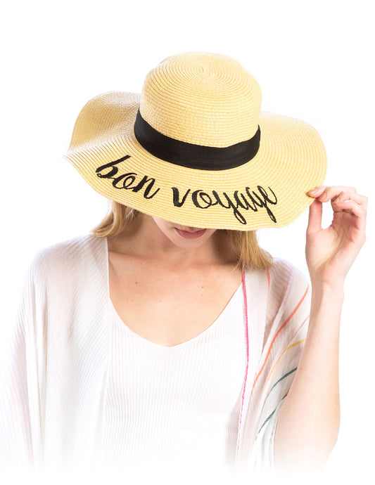 Bon Voyage Beige Floppy Hat|One Size - Premium Wholesale Fashion Accessories from Pinktown - Just $19! Shop now at chiquestyles