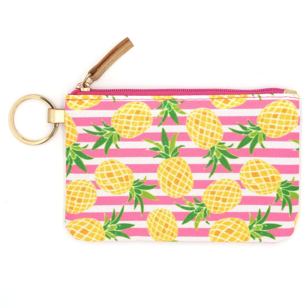 Pink Pineapple ID Wallet|5.25 x 3.5 inches - Premium Wholesale Fashion Accessories from Pinktown - Just $11! Shop now at chiquestyles