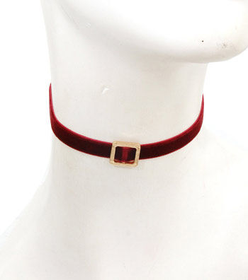 Velvet Choker|15 inches - Premium Wholesale Jewelry from Pinktown - Just $3! Shop now at chiquestyles