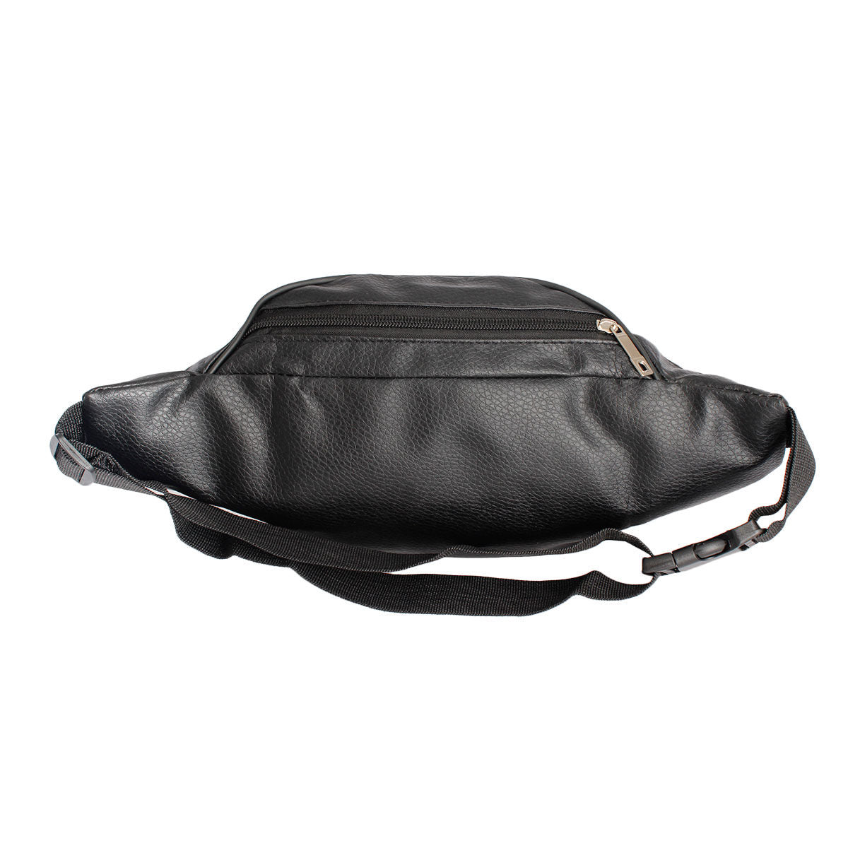 Black 4 Pocket D Fanny Pack|14 x 5 x 2 inches - Premium Wholesale Fashion Accessories from Pinktown - Just $17! Shop now at chiquestyles