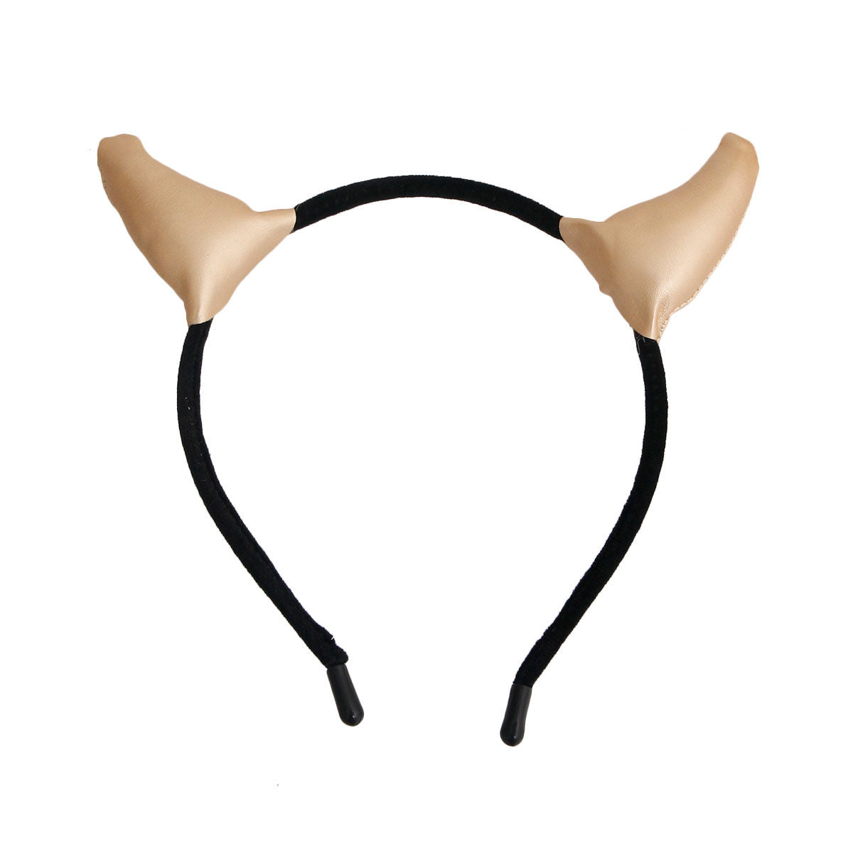 Gold Devil Horns Headband|Adjustable - Premium Wholesale Fashion Accessories from Pinktown - Just $8! Shop now at chiquestyles