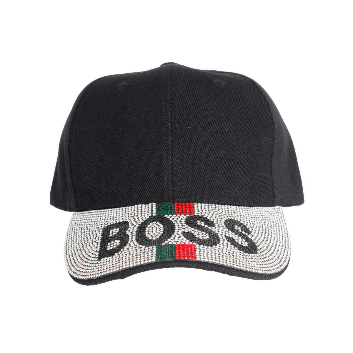 Black Canvas Boss Visor Hat|Adjustable - Premium Wholesale Fashion Accessories from Pinktown - Just $13! Shop now at chiquestyles