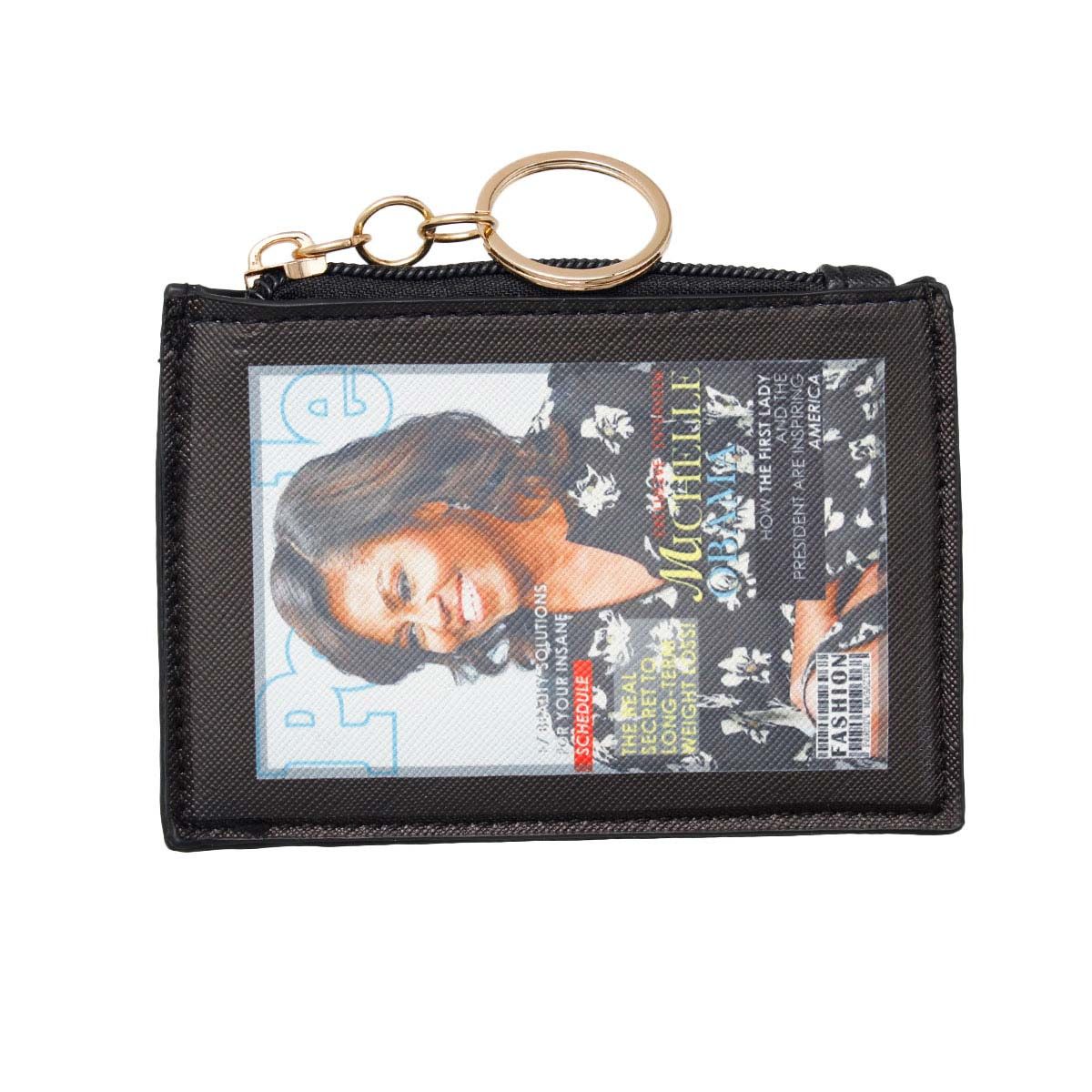 Obama People Keychain Pouch|4.75 x 3.25 inches - Premium Wholesale Fashion Accessories from Pinktown - Just $3! Shop now at chiquestyles