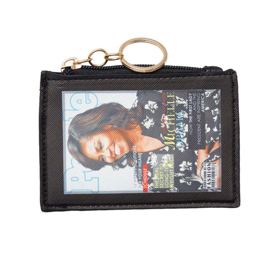 Obama People Keychain Pouch|4.75 x 3.25 inches - Premium Wholesale Fashion Accessories from Pinktown - Just $3! Shop now at chiquestyles