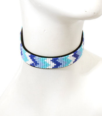 Beads Acrylic Choker|15 inches - Premium Wholesale Jewelry from Pinktown - Just $8! Shop now at chiquestyles