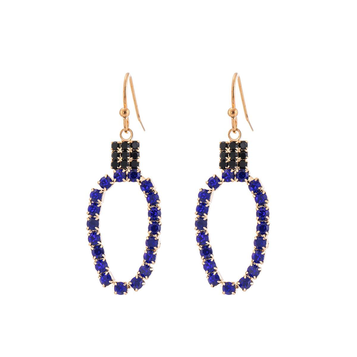 Blue Xmas Light Earrings|1.5 inches - Premium Wholesale Jewelry from Pinktown - Just $5! Shop now at chiquestyles